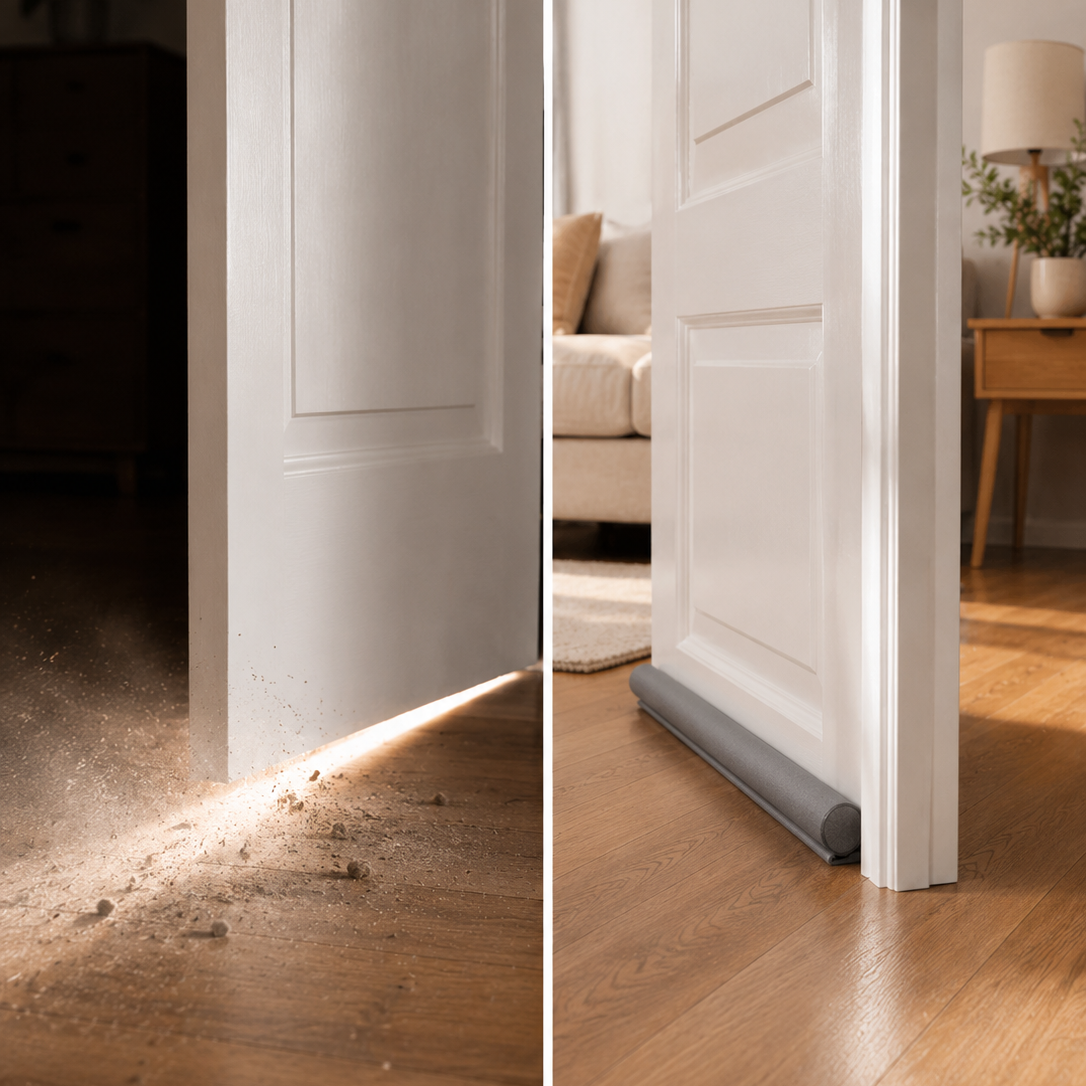 TOPE PROTECTOR PARA PUERTA Y AISLANTE DE POLVO