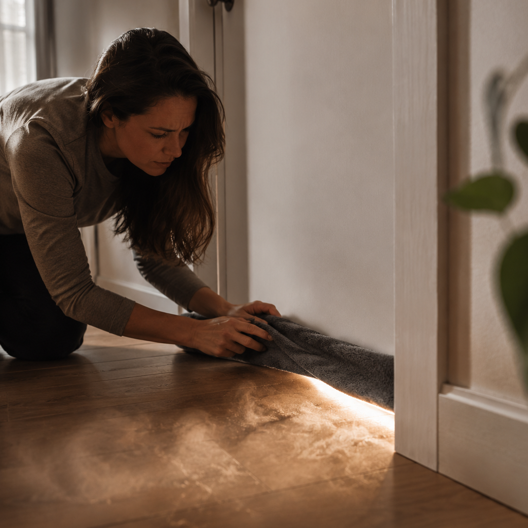 TOPE PROTECTOR PARA PUERTA Y AISLANTE DE POLVO