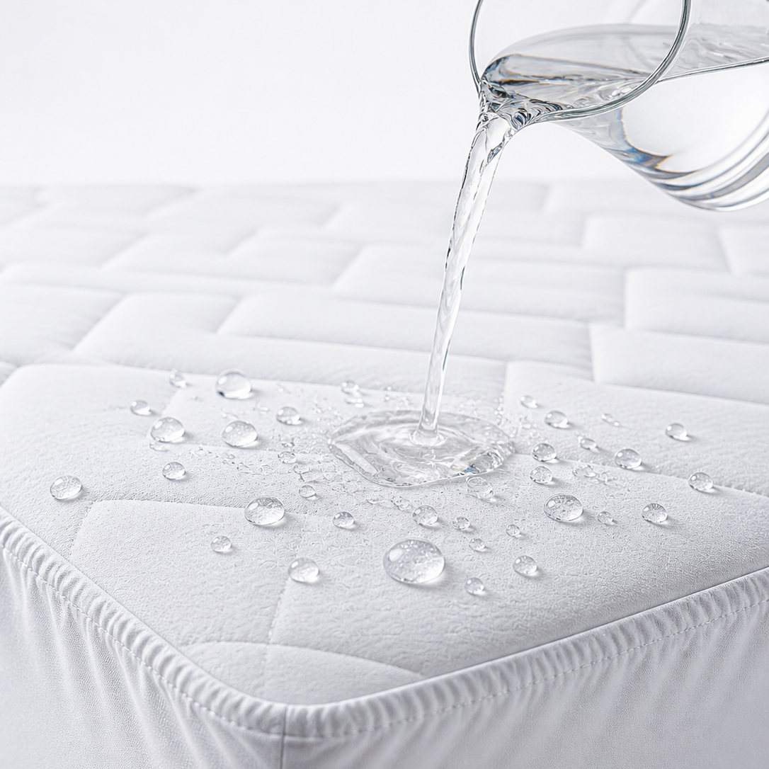 💧 Protector de Colchón Antifluido  – Duerme Tranquilo Sin Accidentes