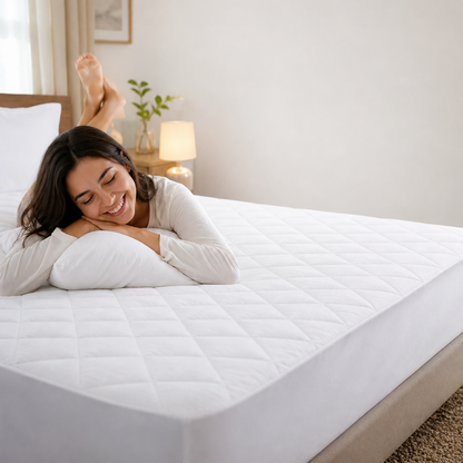 💧 Protector de Colchón Antifluido  – Duerme Tranquilo Sin Accidentes