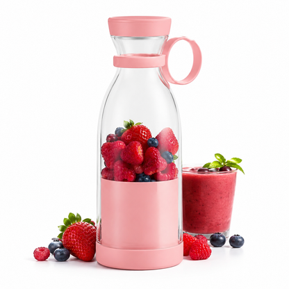 Mini Licuadora Portátil Recargable – Batidos Frescos Donde Quieras 🍓🥤