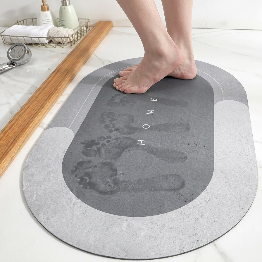 💧 Tapete de Baño Antideslizante – Secado Rápido y Máxima Seguridad